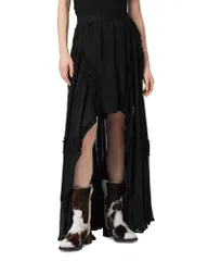 【送料無料】 オールセインツ レディース スカート ボトムス Dorina Skirt Black