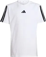 アディダス adidas エッセンシャルズ 半袖Tシャツ キッズ ショートスリーブ 子供 ジュニア レギュラーフィット クルーネック トップス ウェア おでかけ トレーニング 普段使い  KRG92 JD6488 ホワイト/ブラック