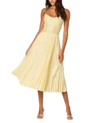 アストール レディース トップス ワンピース ASTR the Label Shionagh Dress Yellow イエロー