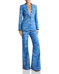 エトロ レディース アウター ジャケット・ブルゾン デニム Etro Fittedenim Jacket with Peak Lapel MultiLight Blue ブルーのサムネイル