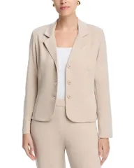 マジェスティック レディース アウター ジャケット・ブルゾン パイル ブレザー Majestic Filatures French Terry Three Button Blazer Ecru Chiのサムネイル