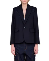 ザディグ エ ヴォルテール レディース アウター ジャケット・ブルゾン ブレザー Zadig Voltaire Vavy Blazer Encreのサムネイル