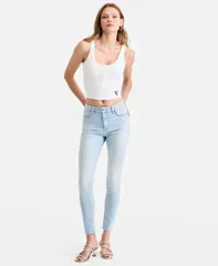ゲス レディース ボトムス デニムパンツ ジーンズ GUESS Womens 1981 MidRise Skinny Jeans COLONIALIGHTのサムネイル