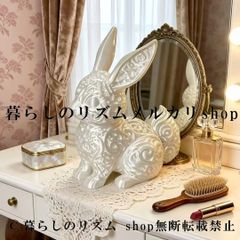 デコピン様リクエスト品】不思議の国のアリス ホワイトラビット 時計