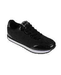 ベベ レディース シューズ スニーカー メッシュ Womensneaker with Rhinestone bebe Mesh Upper Black ブラックのサムネイル
