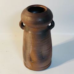 備前焼 桃蹊窯 花入 高さ20.5cm 備前焼 桃蹊窯 花入 高さ20.5cm - メルカリ