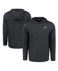 カッターアンドバック メンズ アウター パーカー・スウェット Cutter Buck Mens Blackansas Jayhawks Coastlinepicomfort Eco Long Sleeのサムネイル