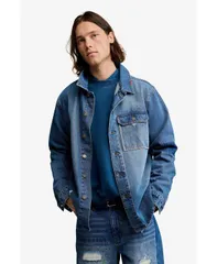 デジグアル メンズ アウター ジャケット・ブルゾン デニム Desigual Mens Denim jacket Light blue ブルーのサムネイル