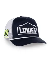 【送料無料】 47ブランド メンズ 帽子 アクセサリー Mens Jimmie Johnson Navy NASCAR Legendary Triple Hit Rope Hitch Adjustable Hat Navy