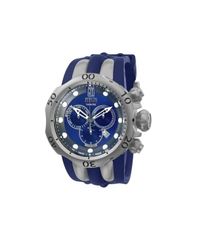 [Free Shipping] Invicta Men's Watch Accessory Mens 14415 JT Quartz Chronograph Blue Dial Watch Blue Silver