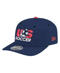【送料無料】 ニューエラ メンズ 帽子 アクセサリー Mens Navy USMNT 1993 Retro 9SEVENTY Snapback Hat Navy