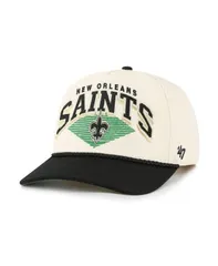 【送料無料】 47ブランド メンズ 帽子 アクセサリー Mens Cream New Orleans Saints Pomona Rope Hitch Adjustable Hat Cream