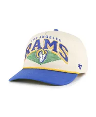 【送料無料】 47ブランド メンズ 帽子 アクセサリー Mens Cream Los Angeles Rams Pomona Rope Hitch Adjustable Hat Cream