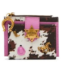 ベッツィジョンソン レディース アクセサリー 財布 ミニ Betsey Johnson Sheriff Betsey Mini Wallet PinkBlackWhite ホワイトのサムネイル