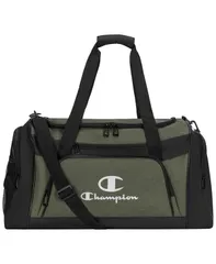 チャンピオン メンズ バッグ ロゴ Champion Menstadium Logo Duffel BagreenBlack ブラックのサムネイル