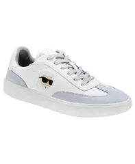 カール ラガーフェルド メンズ シューズ スニーカー レース ロゴ Karlagerfeld Menside Logo LaceUp Sneakers Gray グレーのサムネイル