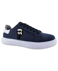 カール ラガーフェルド メンズ シューズ スニーカー レース Karlagerfeld Mens LaceUp Sneakers Navy ネイビーのサムネイル