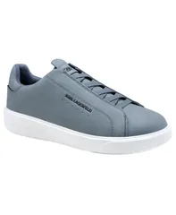 カール ラガーフェルド メンズ シューズ スニーカー レース Karlagerfeld Mens Laceless RoundToe Sneakers Blue ブルーのサムネイル