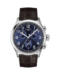[Free Shipping] Tissot Women's Watch Accessory Chrono L Chronograph 42mm Brown Blue