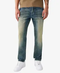 トゥルーレリジョン メンズ ボトムス デニムパンツ ジーンズ True Religion MenslimFit Skinny Jeans Chainlink Distress Dark Washのサムネイル