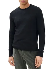 ラグアンドボーン メンズ アウター ニット・セーター ウール rag bone Gregory Merino Wool Blend Sweater Black ブラックのサムネイル