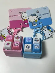ハローキティ LED キーキャップ クリッカー キーホルダー