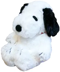 ナカジマコーポレーション PEANUTS SNOOPY ピーナッツ ハグハグ ぬいぐるみ Sサイズ スヌーピー 黒 077424-15 [スヌーピー S ぬいぐるみ 黒]