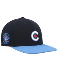 47 ブランド メンズ アクセサリー 帽子 キャップ 47 Brand Mens 47 Navy Chicago Cubs City Connect Captain Snapback Hat Navy ネイビー