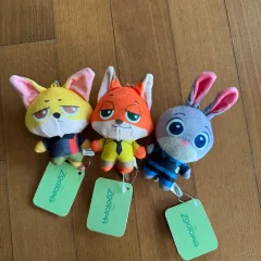 ズートピア キャラクター ぬいぐるみ 3種セット