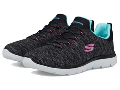 スケッチャーズ レディース シューズ スニーカー SKECHERS Summit Quick Getaway BlackLight Blue ブラック