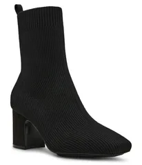 アンクライン レディース シューズ ブーツ・レインブーツ Anne Klein Tessel Blacknit ブラックのサムネイル
