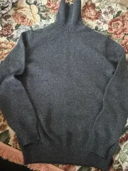 UNIQLO ユニクロ グレー タートルネック セーター