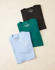カルバンクライン メンズ トップス Tシャツ Calvin Klein 3 pack short sleeve tshirtsgreenlight Multi マルチカラー
