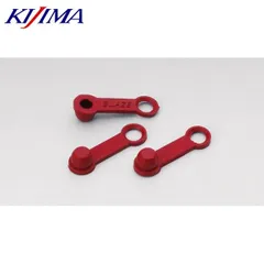 KIJIMA キジマ ZBL-ZN010012 BLAZE ブリーダーダストキャップ レッド 3ケ ZN01-0012のサムネイル