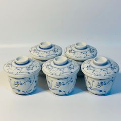 Noritake Roman Rose 蓋付き小鉢 5点セット 花柄 レトロ - メルカリ