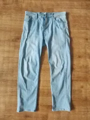 Calvin Klein CK ライトブルー デニム ズボン