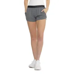 アンダーアーマー レディース ボトムス ハーフパンツ・ショーツ ショートパンツ Under Armour Twist HeatGear Play Up 30 Shorts Grey グレー