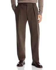 ボス メンズ ボトムス カジュアルパンツ BOSS x Beckham Trousers Open Brown ブラウン