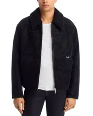 リプレゼント メンズ アウター ジャケット・ブルゾン フリース Represent Oversized Fleece Jacket Jet Black ブラックのサムネイル