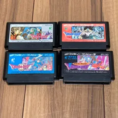 ドラゴンクエスト１～４　4本セット　ファミコンソフト　箱説なし