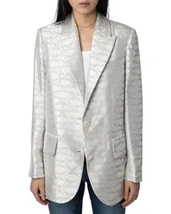 ザディグ エ ヴォルテール レディース アウター ジャケット・ブルゾン ブレザー Zadig Voltaire Vicka Jacquard Wings Blazer Scoutのサムネイル