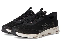スケッチャーズ レディース シューズ スニーカー SKECHERS GlideStep Gratify Pace Hands Free SlipIns Black Gold ブラック
