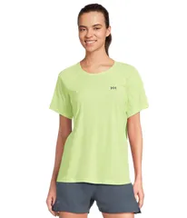 ヘリーハンセン レディース トップス シャツ Helly Hansen Trail Short Sleeve TShirt Green 1 グリーンのサムネイル