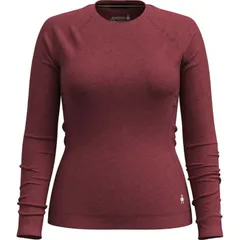 スマートウール レディース トップス シャツ Smartwool Classic Thermal Merino Base Layer Crew Top Womens Currant Heather ヘザー