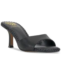 ヴィンスカムート レディース シューズ サンダル Vince Camuto Womens Emmla BraidedTrim Dressandals Black ブラック
