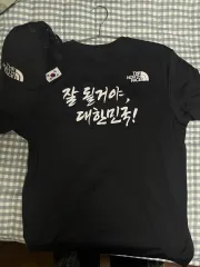 THE NORTH FACE ザノースフェイス 韓国 Tシャツ + ベースボールキャップ セット