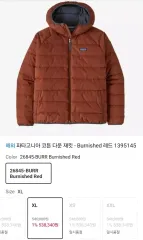 パタゴニア コットン ダウン パディング BUNNY ISHED レッド XL
