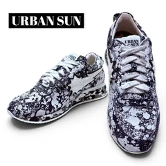 【未使用】URBAN SUN ANDRE 40 総柄スニーカー 星ロゴ 迷彩ソール 伊製のサムネイル