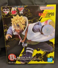 BANDAI SPIRITS 이치 반 쿠지 NARUTOP99 호화 絢爛忍絵巻 B상 파도 미나토 피규어 (NARUTOP99 기념 기시모토 사이사 신작 일러스트 배경