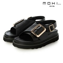 MOHI FRAY I.Dビッグバックルレザーサンダル 38 - メルカリ